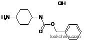Molecular Structure of 1217664-37-3 (Trans-1-CBZ-AMINO-4-AMINOCYCLOHEXANE-HCl)
